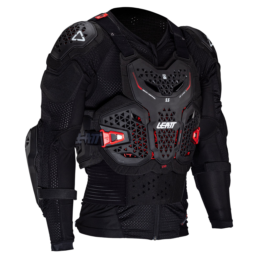 BODY PROTECTOR 5.5 EVO BLACK SMALL 160-166CM